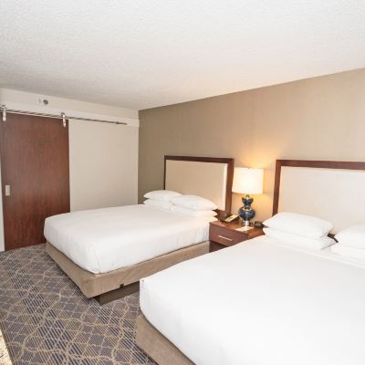 行動聽力無障礙兩室兩張大床套房（帶浴缸） 巴特雷亞特蘭大希爾頓逸林酒店優惠