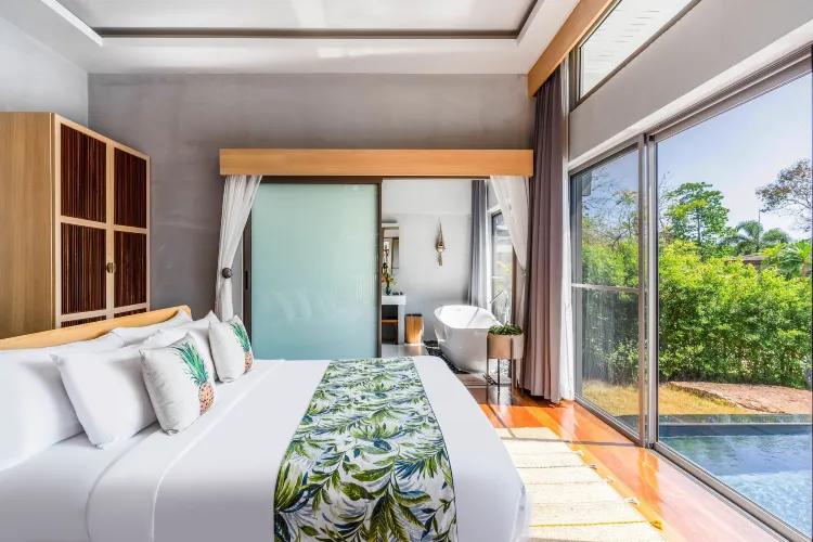 the Tropical Ocean Pool Villa-2 Bedrooms