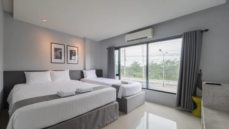 ห้องสามท่าน พร้อมเตียงควีนไซส์ 1 และเตียงเดี่ยว 1