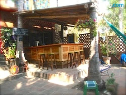 带共用浴室的园景双人间