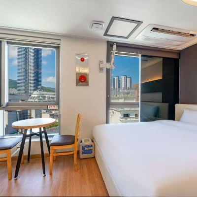 Family City View (1 Super Single, 1 King Bed) Busan Haeundae Onda 쿠폰