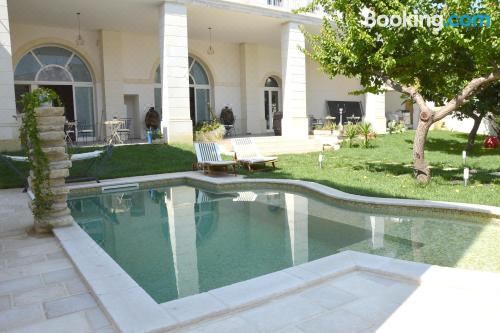 带露台的双人房