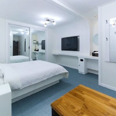 Room 219 (SPA, Duplex, Ott View Available) 경주 7번가풀빌라 쿠폰