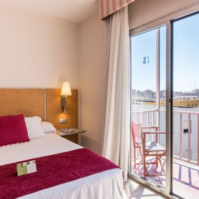 Standard Double Room with Balcony and City View