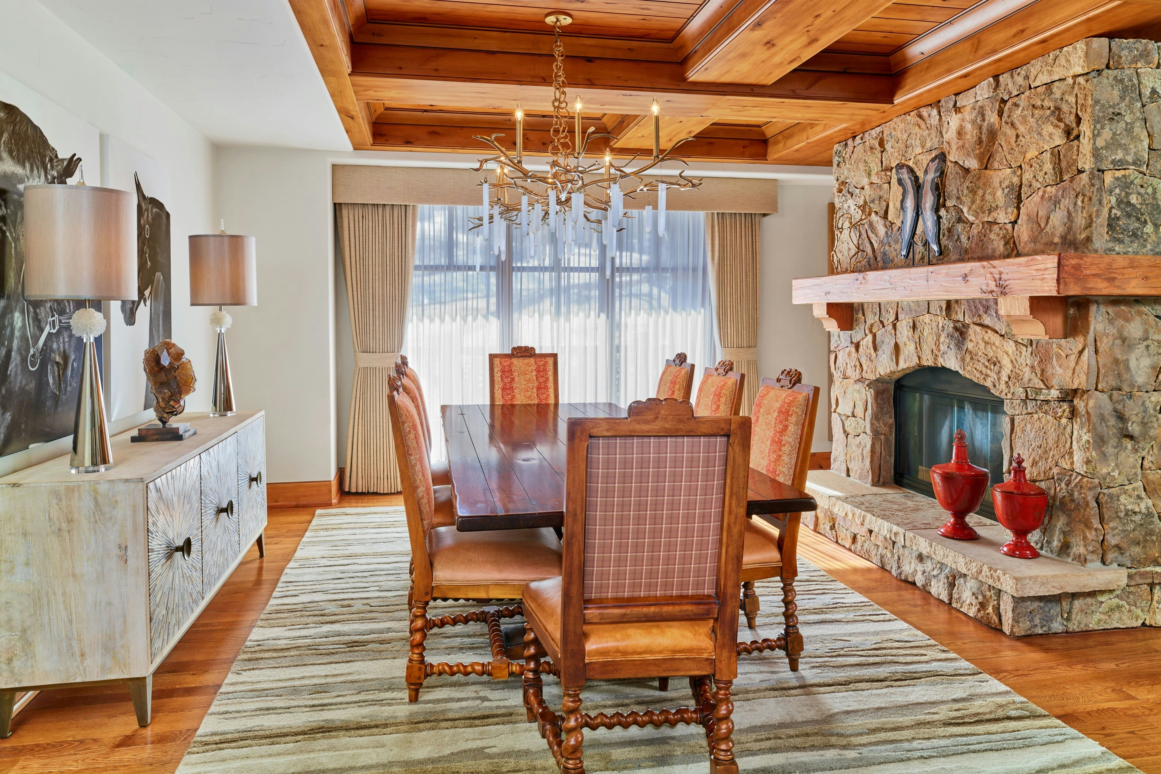 山景，3卧室顶层套房，滑雪场景观