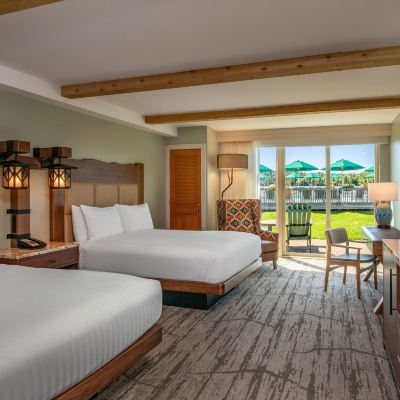 Deluxe Room, 2 Queen Beds, Lakeside (Double Queen Waterfront Poolside) High Peaks Resort Promo Code