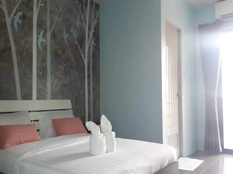 ห้องสแตนดาร์ดพร้อมเครื่องปรับอากาศ(เตียงใหญ่)