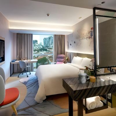 豪華特大床房 新加坡中國城凱貝麗酒店式服務公寓（SG Clean）優惠