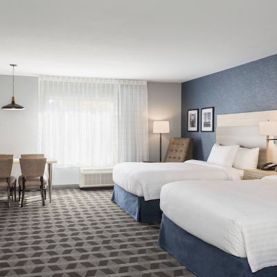 Studio Suite, 2 Queen Beds (Hearing Accessible) TownePlace Suites by Marriott Rochester Mayo Clinic Area Promo Code