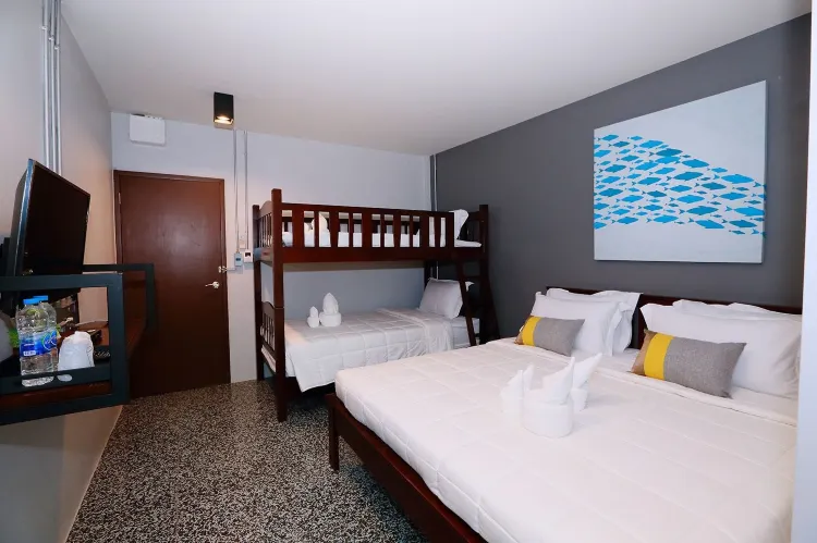 ห้องแฟมิลี่สำหรับสี่ท่าน