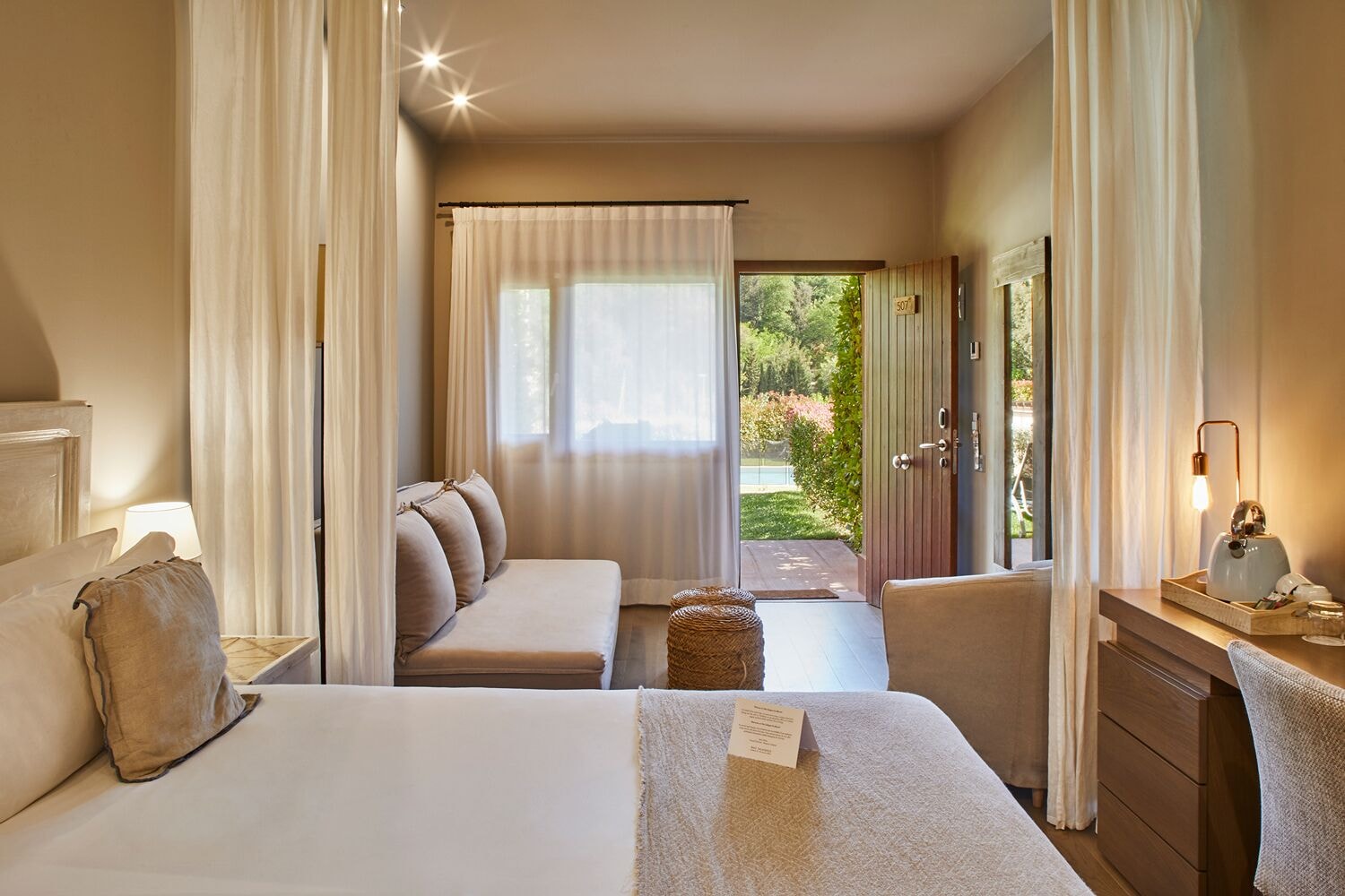 初级套房，花园区，免费spa