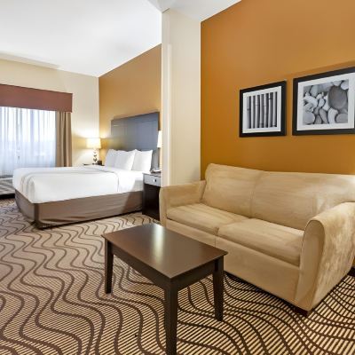 1 King Bed, Suite, Airport View, Non-Smoking La Quinta Inn & Suites by Wyndham South Bend Promo Code