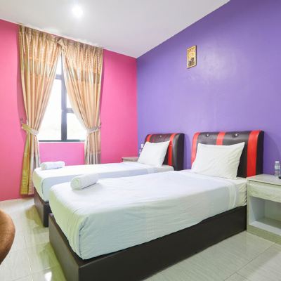 Deluxe Twin Room Kupon Capital O 90107 Sy Jerantut Hotel