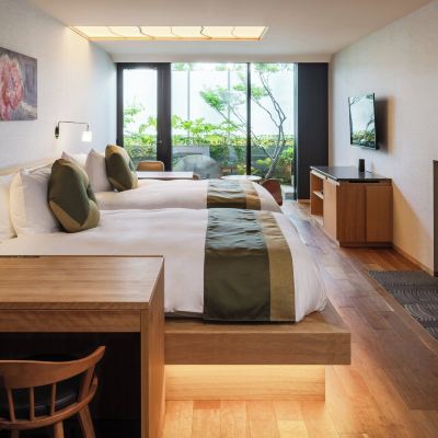 Premium Room, 2 Double Beds (Garden) Genji Kyoto Promo Code