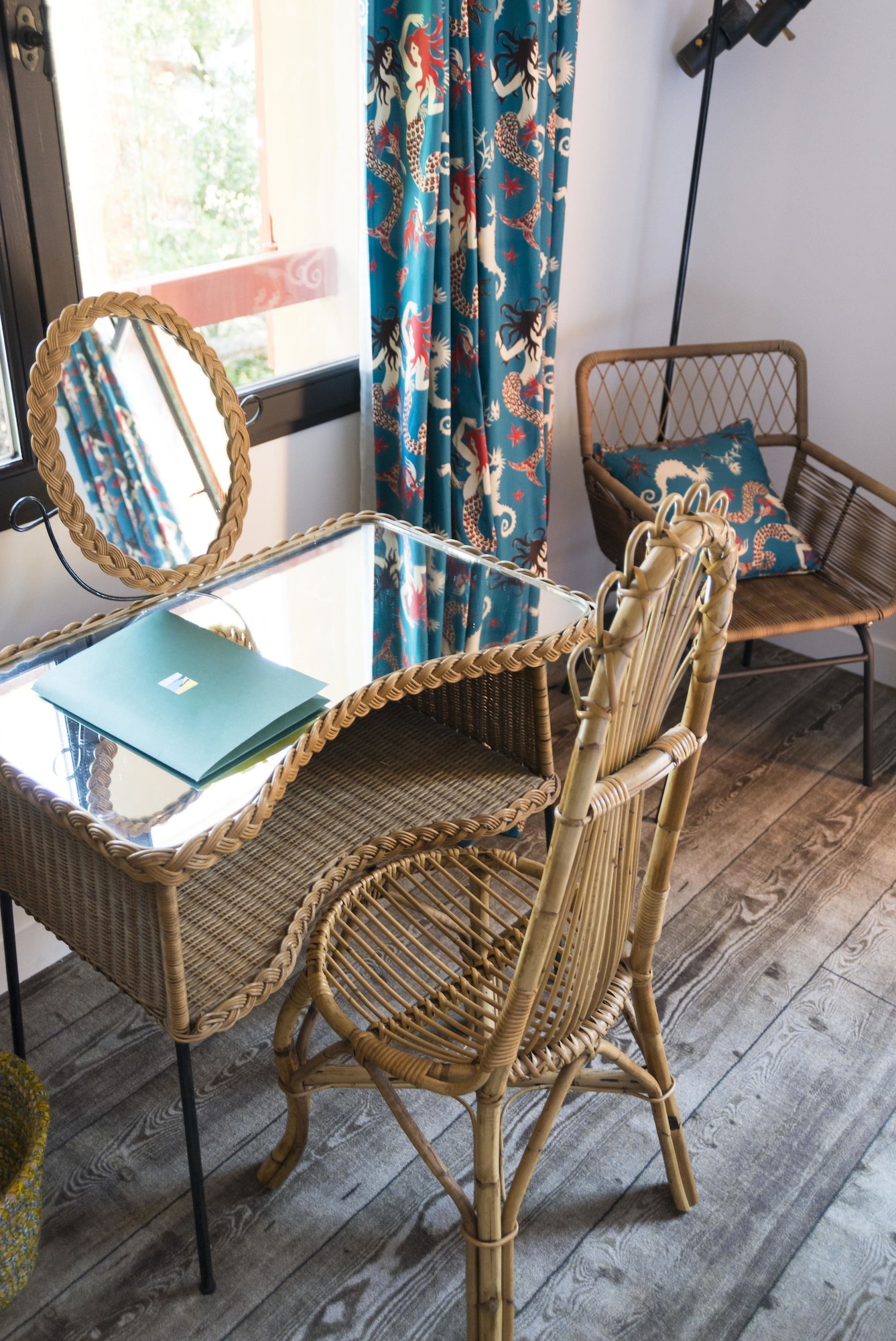 设有阳台的家庭四人间