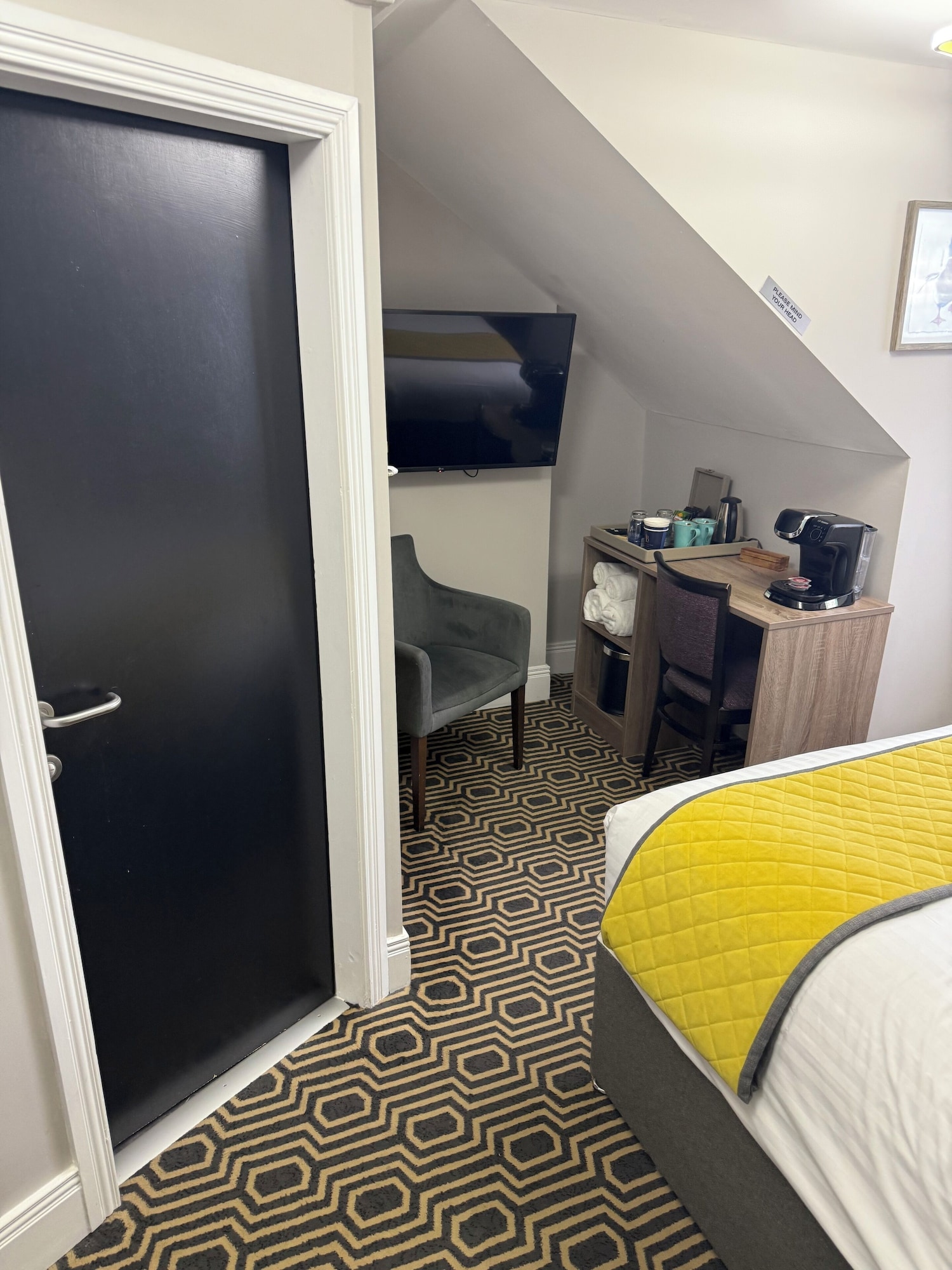 俱乐部双人房或双床房， 1 张双人床， 海景， 临海