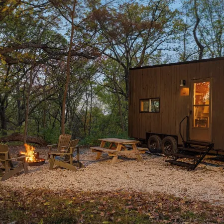 Postcard Cabins Eastern Catskills Отели в г. Катскилл