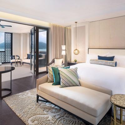 客房，一張特大床房，安達曼海景 浮羅交怡瑞吉酒店優惠