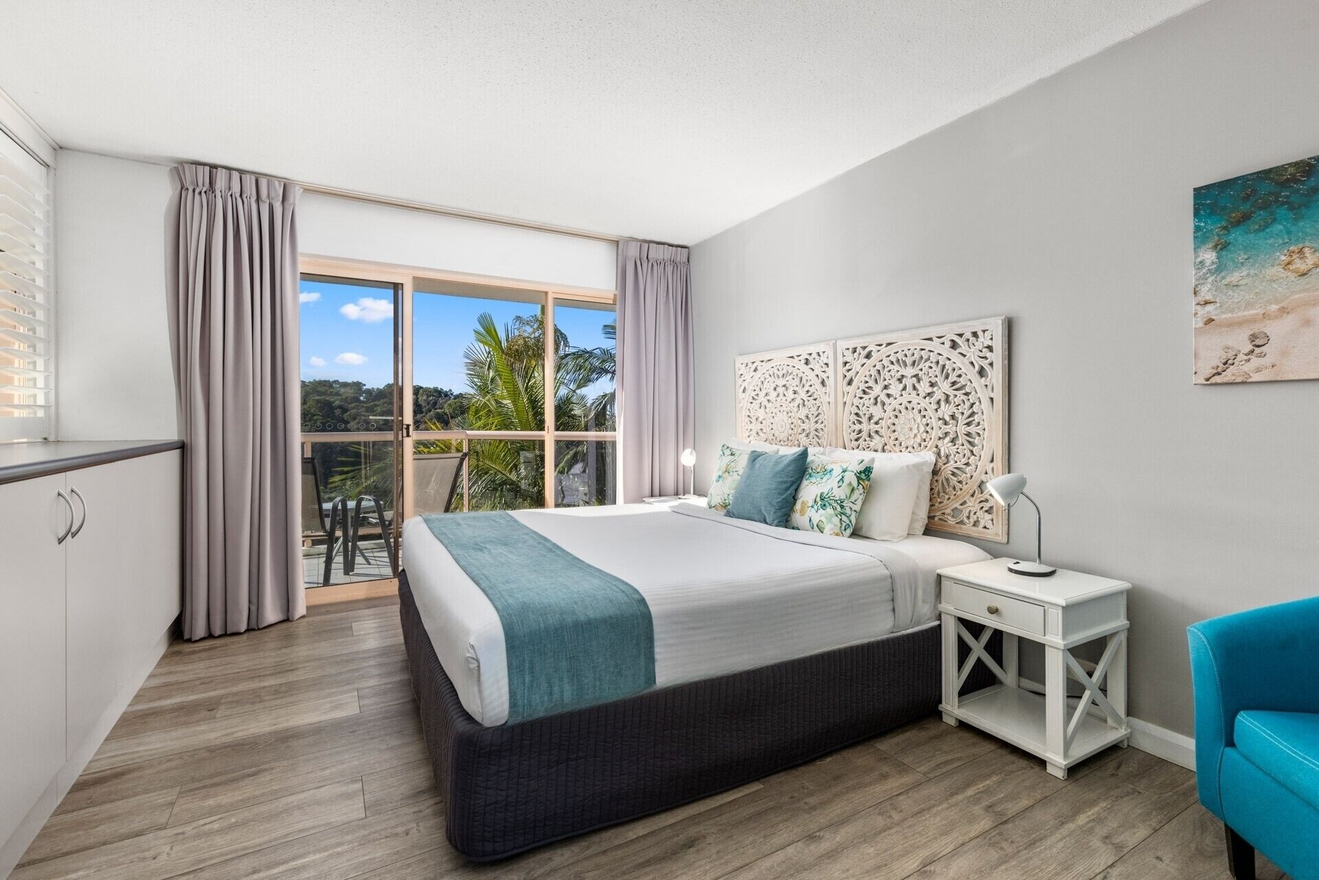 海景行政一卧室公寓