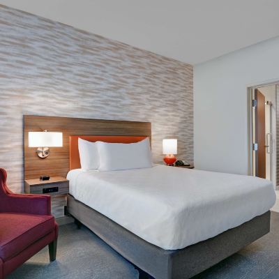Hearing/Mobility Accessible Queen Suite with Roll in Shower Home2 Suites by Hilton Panama City Beach, FL Promo Code