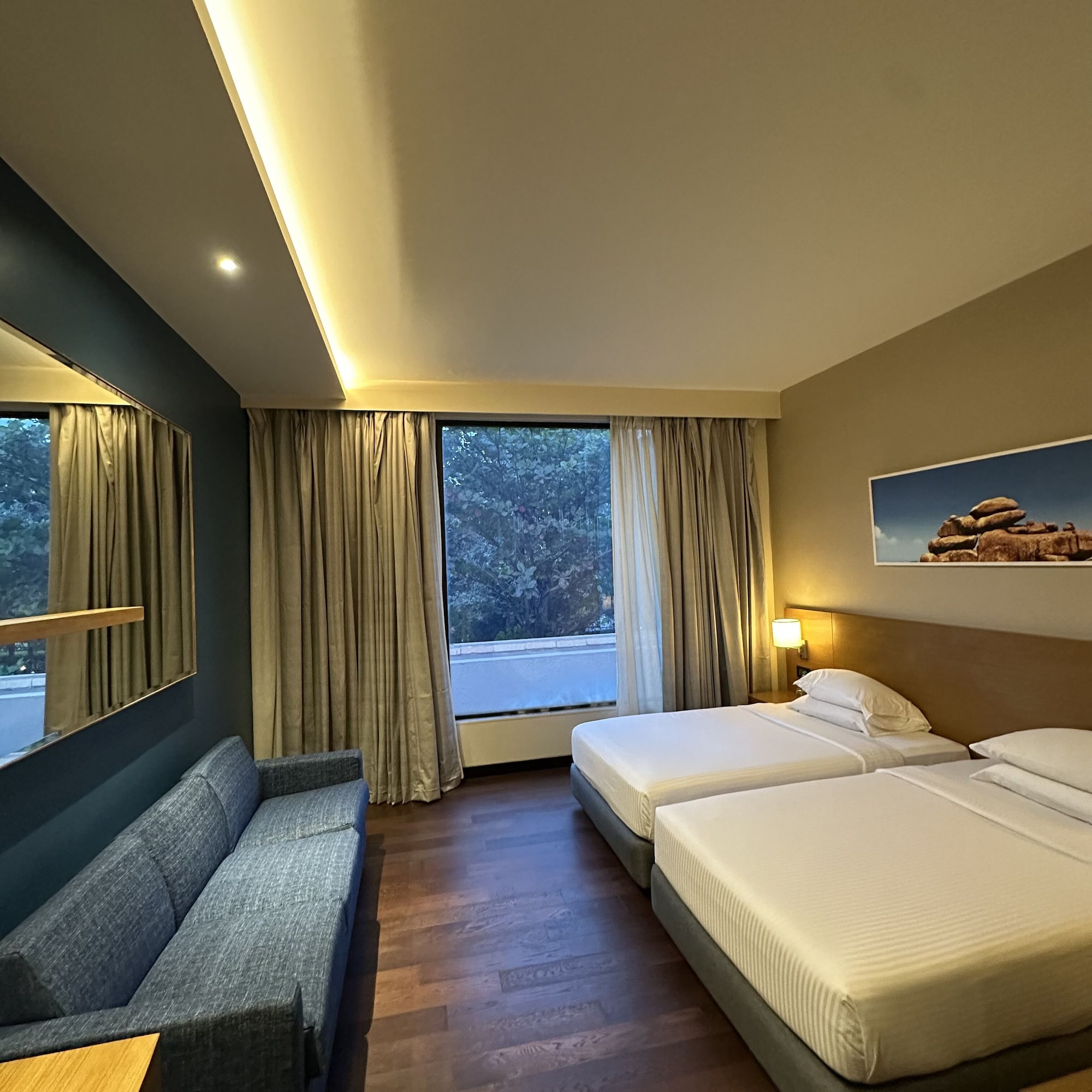 客房（双床，无梳化床）