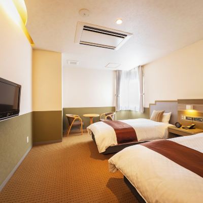 洋室ツインルーム(禁煙) 桜桃の花 湯坊いちらく クーポン