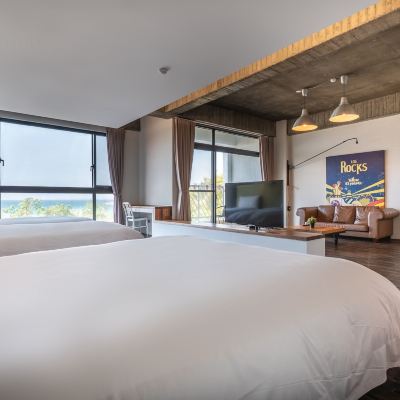 砂島海藍四人房(海景)   墾丁泊途會館優惠