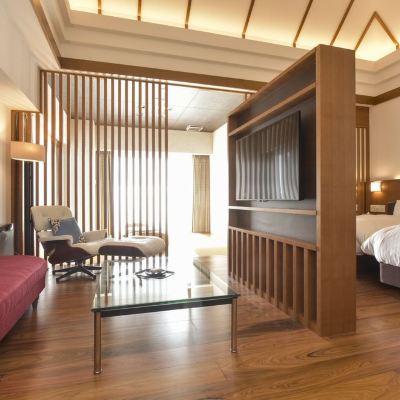 Main Building Ocean View Semi Western-Style Room Hotel Kaze No Umi Promo Code