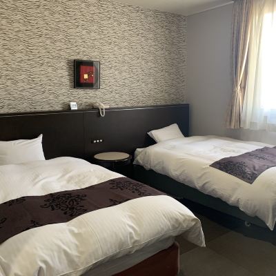 西洋風スタンダードツインルーム(本館)(喫煙) ビジネスホテルしらさぎ鹿屋 クーポン