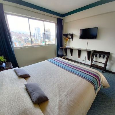 Deluxe Double Room, 1 Queen Bed, City View