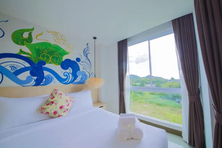 ห้องซูพีเรียดับเบิล, เตียงควีนไซส์ 1 เตียง, วิวสวน