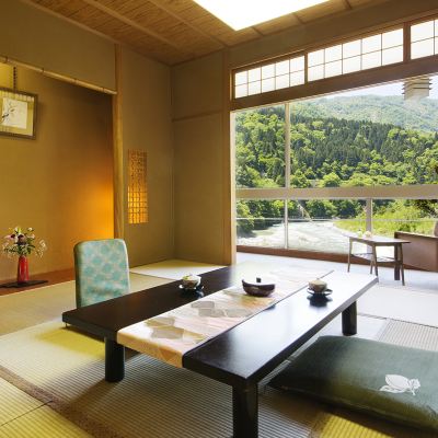 Kurobe River View Japanese-Style Room-Non-Smoking ◆ '[Standard][Japanese Room][Non-Smoking][Mountain View][River View] 黒部・宇奈月温泉 桃源 クーポン