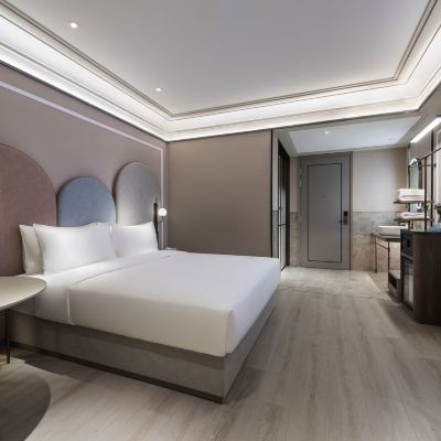 豪華大床房 上海世博前灘美居飯店優惠