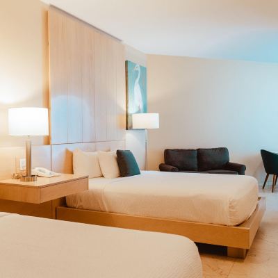 Pool View Two Queen Beds-with Kitchenette The Mill Resort & Suites Promo Code