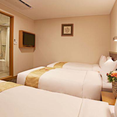 三人房 無窗 天空花園飯店明洞1號店優惠