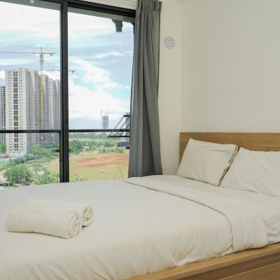 Guest Room Gorgeous and Comfy Studio Sky House BSD Apartment Promo Code