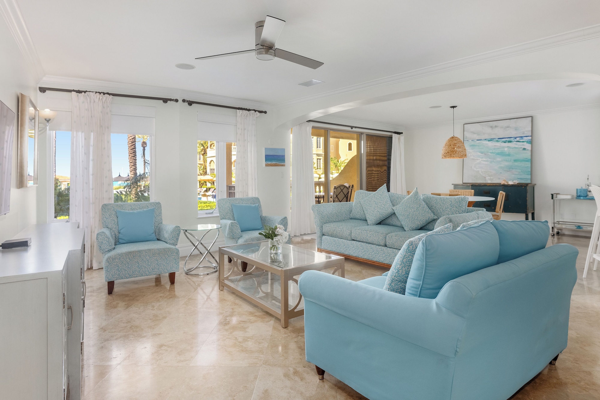 泳池景觀兩臥室別墅