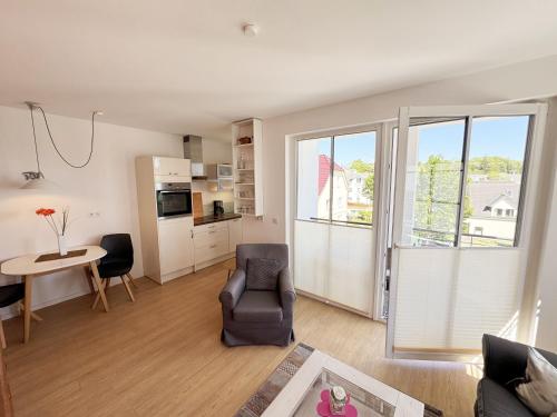 一卧室公寓（带阳台）