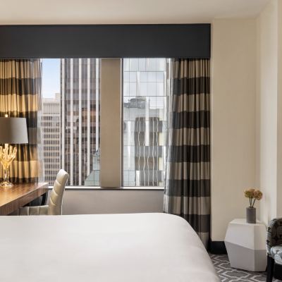 水景或天際線景頂層房（帶壁爐） 西雅圖希爾頓飯店優惠