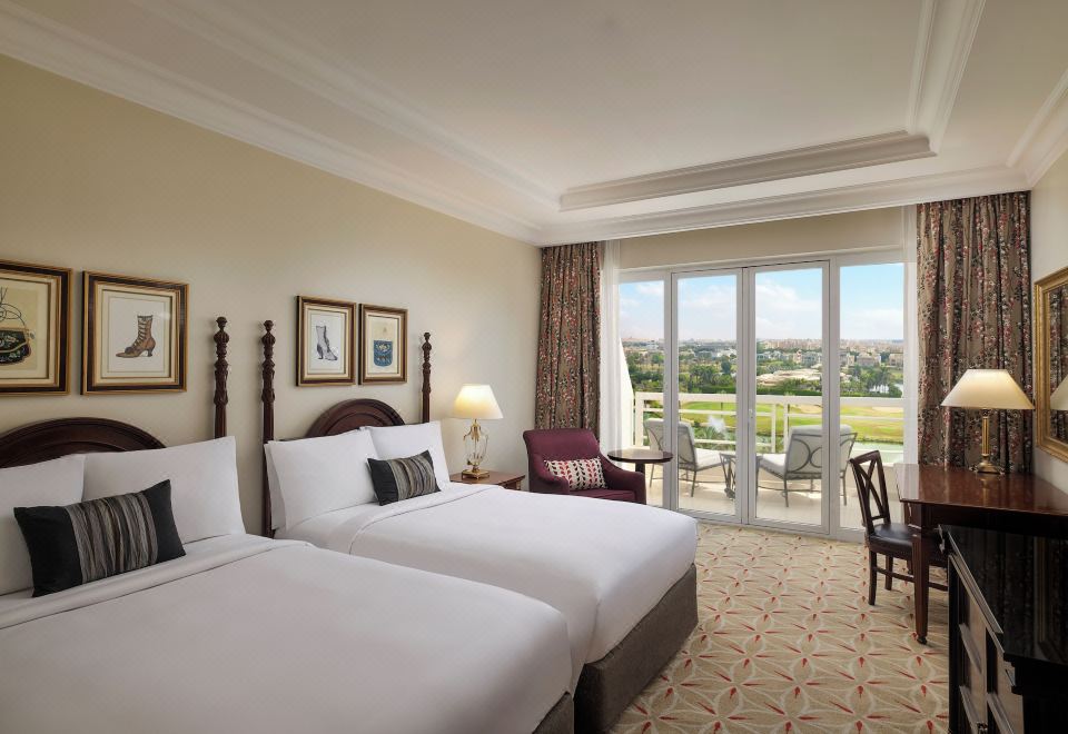JW Marriott Hotel CairoExecutive Deluxe Double, Executive Lounge Access, Deluxe Guest Room, 2 Doubles, Golf View