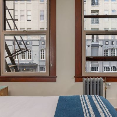 Standard Room, 1 Queen Bed, Shower Grab Bars Selina Commodore Astoria Promo Code