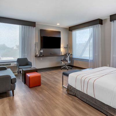 Accessible-1 King, Mobility Accessible, Roll In Shower, Corner Room, Mini Fridge, Keurig Coffee Maker, Non-Smoking Vīb Hotel by Best Western Phoenix - Tempe Promo Code