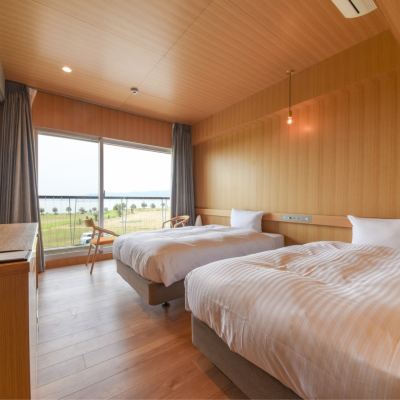 【別館(ネスト)】ツインベッド(サンセットビュー) 大阪リゾート　ホテル・ロッジ舞洲 クーポン