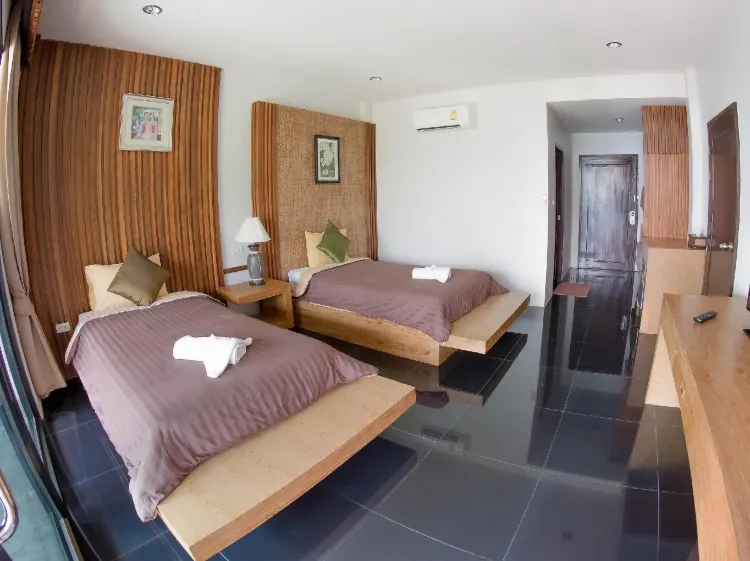 ห้องดีลักซ์ วิวสวน