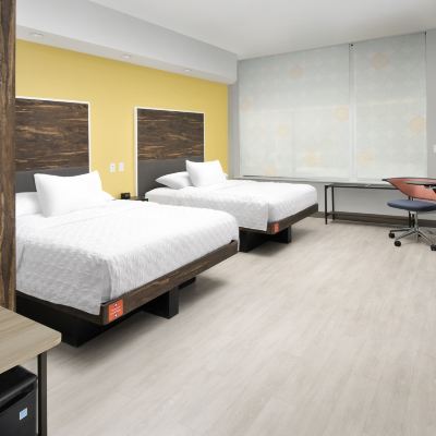 Hearing Accessible Two Queen Room with Bathtub Tru by Hilton San Antonio Downtown Riverwalk Promo Code