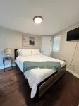 Cozy cabin with 1 bedroom, fireplace, AC, WiFi in Convenient Foscoe