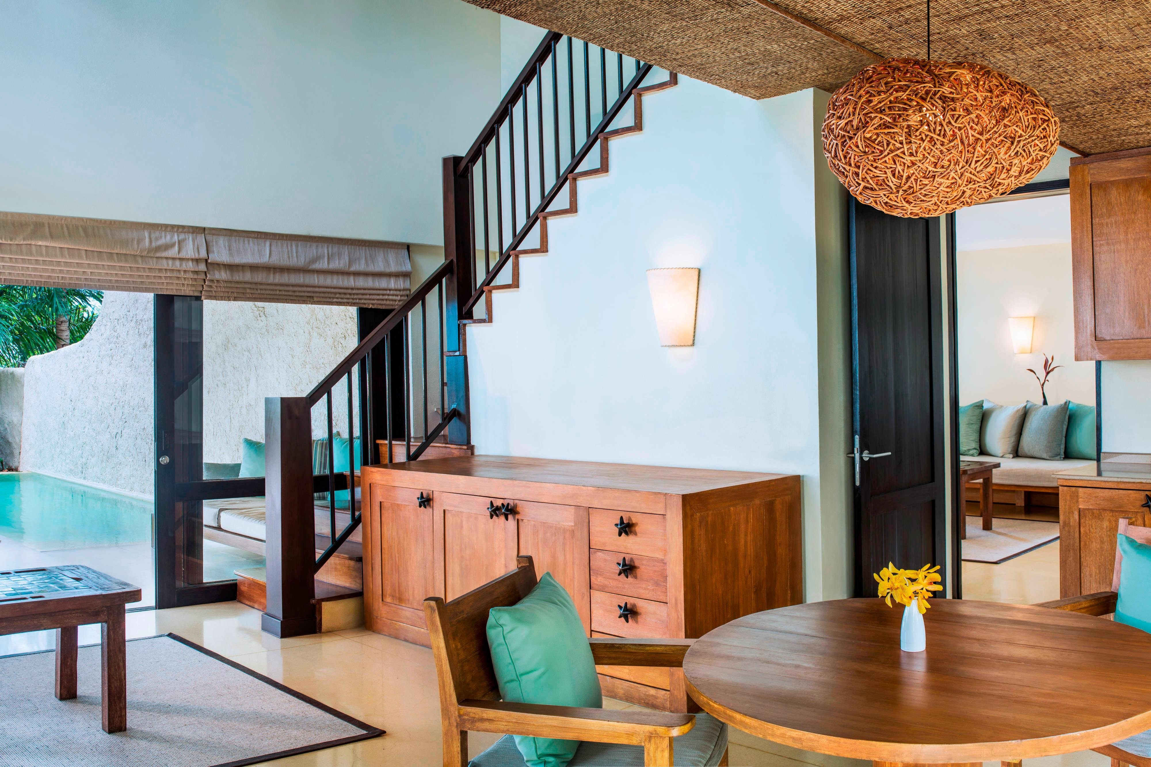 复式泳池别墅, 1卧室别墅, 1张特大床, 可选: 梳化床, 梳化床, 阳台, 私人泳池