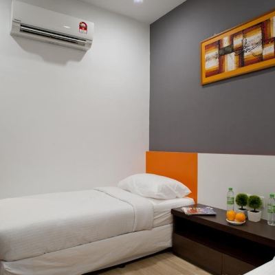 Bilik Kembar Mewah Kupon Big Orange Hotel Sungai Petani