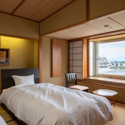 Budget Twin Room With Bathroom And Toilet 皆生つるや クーポン