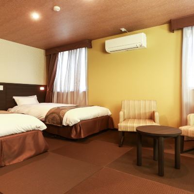 ツインルーム(浴室) たびの ホテル 飛騨高山 クーポン